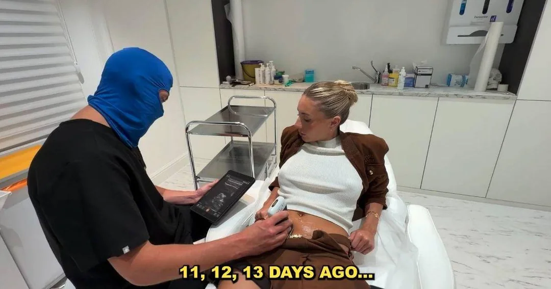 Bonnie Blue's pregnancy announcement after having sex with 400 men.